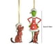 thumbnail image 3 of Colgante Árbol De Navidad Colgante navideño lindos monstruos verdes para decoración del árbol de Navidad (10), 3 of 5