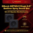 thumbnail image 2 of QPower QBomb QBTW6.5 Enceinte de Pulvérisation de Literie 6.5 Pouces, Lot de 2, 2 of 10