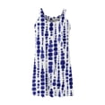 thumbnail image 4 of LEAVINGSUO Sleeveless Dresses for Women 2024 Beach Dresses Women Sexy Hawaiian Tropical Printed Sleeveless Sling Mini Dress Summer Loose Comfy Boho Sundress, 4 of 5