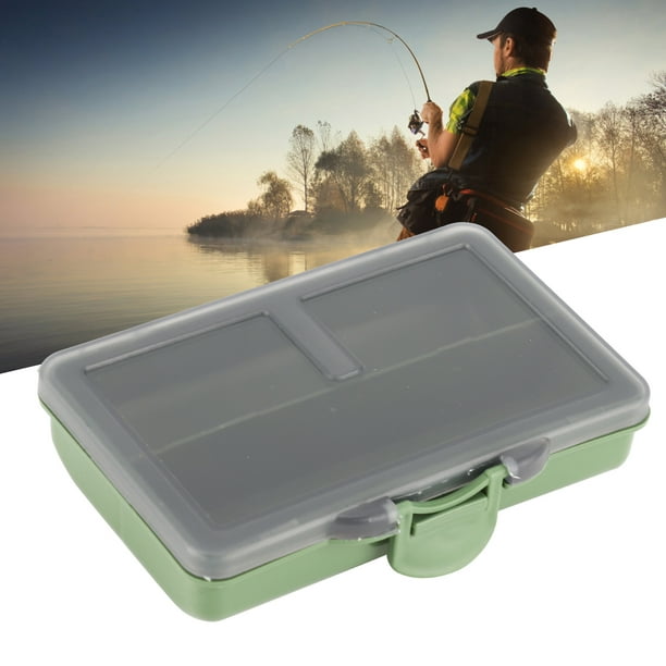 Haofy Tackle Storage Trays, 2pcs Sturdy Practical Pp Plastic Tackle Storage Box For Carp Anglers For Fishing For Fishing Enthusiasts 2 Cells