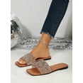 thumbnail image 2 of Women‘s Plus Size Wide Width Casual Fashionable Flat Sandals For Summer, 2 of 7