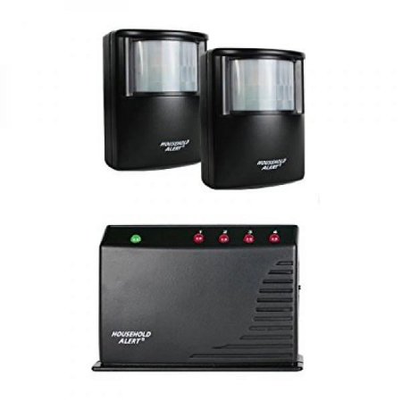Skylink HA-300 Wireless Long Range Motion Security Indoor Outdoor Infrared Detector System Kit