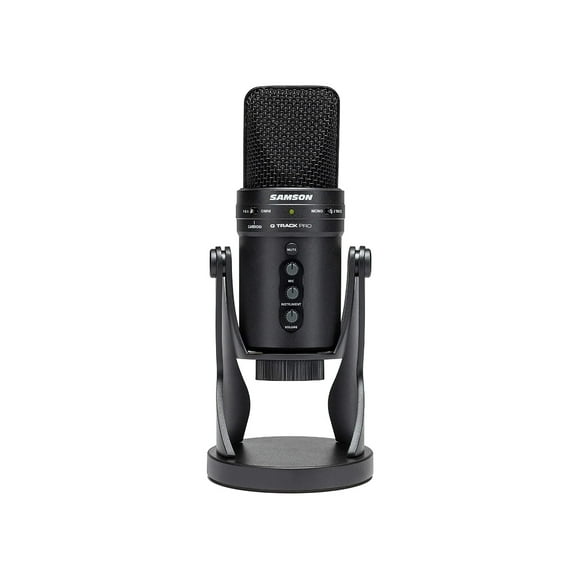 Samson SAGM1UPRO Microphone USB G-Track Pro avec Interface Audio Intégrée