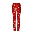 thumbnail image 4 of Buigttklop Pants for Women Casual Women Printed Gradient Span Ladies High Waist Wide Leg Trousers Yoga Pants Long Pants, 4 of 5