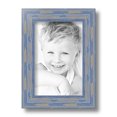 thumbnail image 2 of ArtToFrames 6x9 inch Blue Picture Frame, Blue Wood Poster Frame (4377), 2 of 8