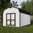 thumbnail image 2 of Little Cottage Co. 10x20 Classic Gambrel Barn with 6 ft. Sidewalls, Outdoor Wood Storage Shed Do-It-Yourself Precut Kit, 2 of 13