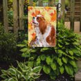 thumbnail image 2 of Cavalier Spaniel Fall Garden Flag, 2 of 2
