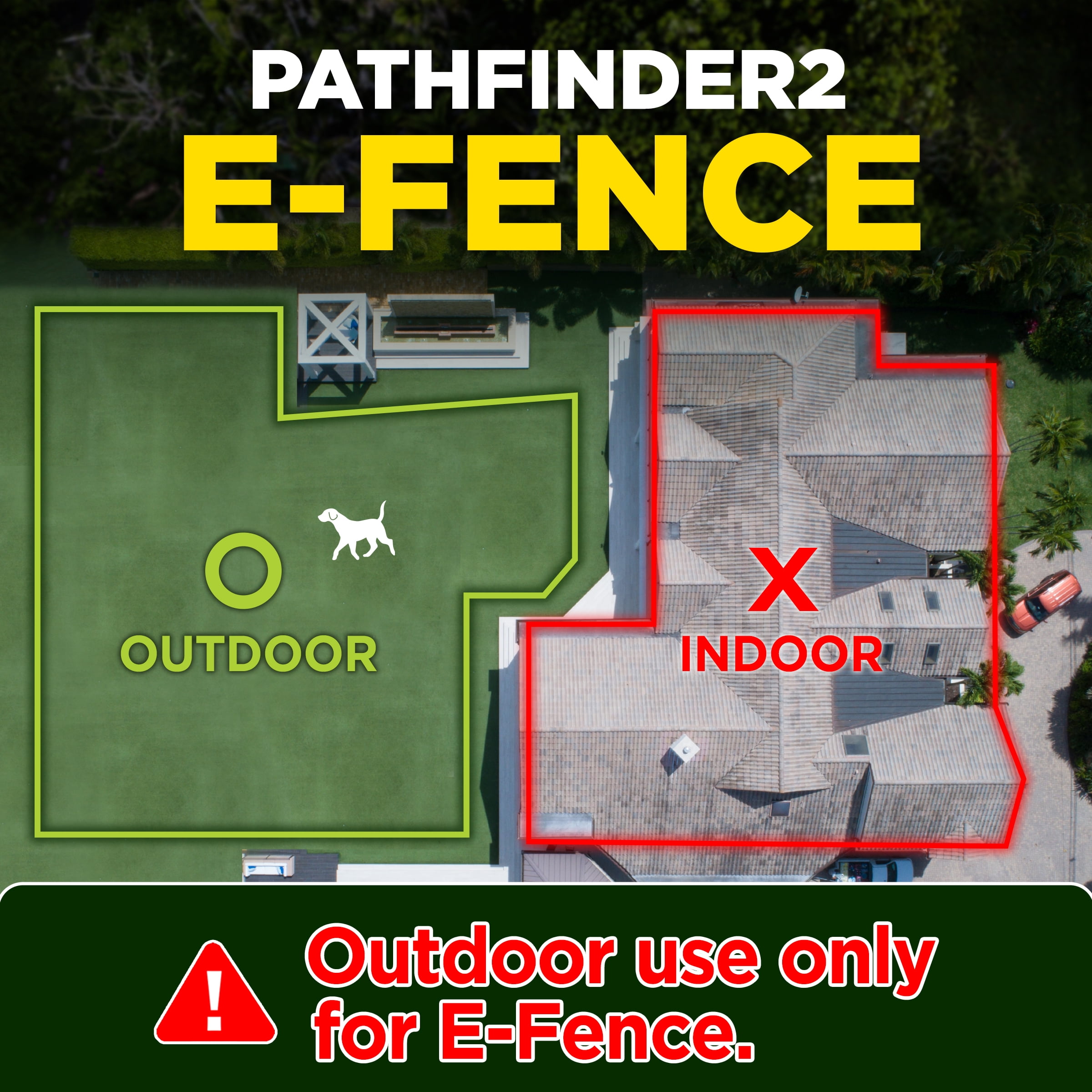 Dogtra Pathfinder 2 Additional Receiver Black Dog GPS Tracker e Collar Green LED Light No Monthly fees Free App Waterproof Smartwatch Control Real Time Tracking Long Range Smartphone Required