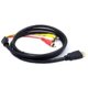 thumbnail image 5 of 1080p hdmi-compatible male av cable w/scart to 3 rca phono adapter, 5 of 5