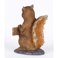 thumbnail image 4 of Figura de ardilla Hi-Line Gift Ltd de poliresina para interiores y exteriores, 4 of 9