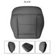 thumbnail image 2 of Car Front Driver Side PU Leather Seat Cushion Bottom Seat Cover for 2010-2014 E350 E550 W212 Black, 2 of 5