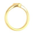 thumbnail image 2 of 14K Yellow Gold Channel Set Solitaire Diamond Engagement Ring Band (0.18 Carat) (Ring Size 9.5), 2 of 4