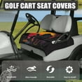 thumbnail image 3 of Yuyamidu Gorilla Golf Cart Seat Cover with 4 Pockets Sunset Golf Cart Seat Towel Blanket Soft Club Car Seat Blanket Towel Universal Fits 2-Seat Golf Carts, 3 of 7