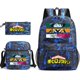 thumbnail image 1 of Set de mochilas escolares My Heros Academias, 3 unidades, para niños, 1 of 1