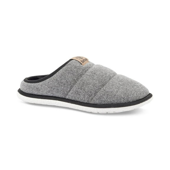 Barbour Women's Grey Nell Quilted Slide Slippers
