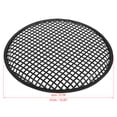 thumbnail image 3 of 12" Coche Altavoz Subwoofer Metal Negro Gofre Rejilla Protector Cubierta 2uds, 3 of 7