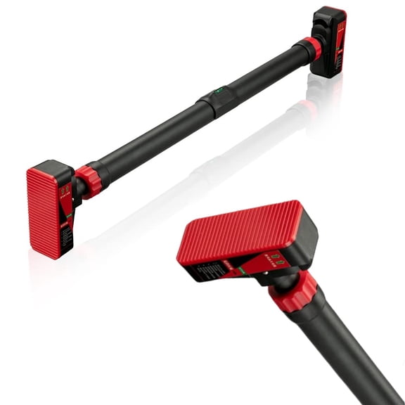 BouPower Pull Up Bar,Strength Training Chin up Bar No Screws,Adjustable Width Locking Mechanism Pull up Bar for Doorway,Max Load 440lbs for Home Gym Upper Body Workout