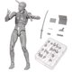 thumbnail image 1 of Figura de acción AHOHOS, modelo de dibujo de PVC, 15 cm, con soporte y accesorios, 1 of 8