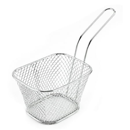 

1PCS Mini Mesh Wire French Fry Chips Baskets Net Strainer Kitchen Cooking Tools New
