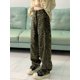 thumbnail image 2 of Pantalones vaqueros holgados coreanos para mujer, vaqueros rectos de cintura alta, pierna ancha, ropa de calle informal Y2k, 2 of 5