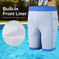 thumbnail image 4 of BIG ELEPHANT Toddler Boys' Swim Trunks with Mesh Liner - Stretch Athletic Shorts 2-Pack (3T-10Y), 4 of 13
