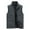 Gray, variant on YYDGH Men's Stand Collar Zip Up Plush Vest Male Casual Solid Fleece Vest Coat Sleeveless Plus Size Jacket with Pockets Black 4XL