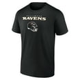 thumbnail image 2 of Men's Kyle Hamilton Black Baltimore Ravens Team Wordmark Player Name & Number T-Shirt, 2 of 3