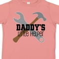 thumbnail image 4 of Inktastic Daddy's Little Helper Tool Set Boys Toddler T-Shirt, 4 of 5