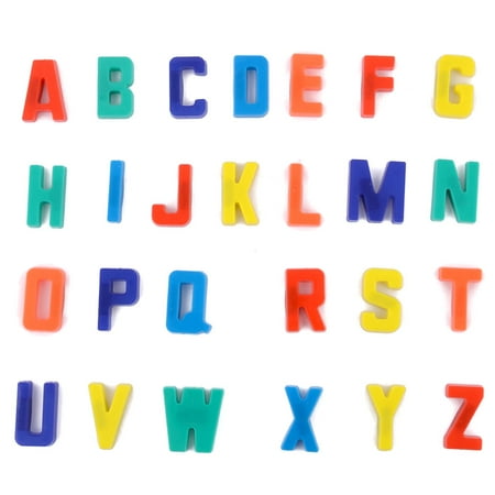 Unique Bargains 26 in 1 Plastic English Letters Whiteboard Fridge Refrigerator (Best Fridge Magnets For Kids)