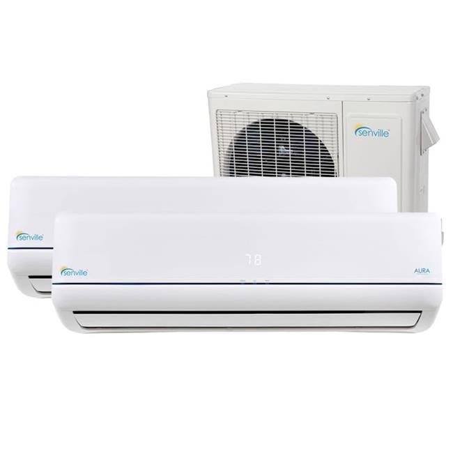 Senville 36000 BTU Four Zone Mini Split Air Conditioner with Heating