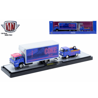 M2 Machines Auto Hauler 53 1969 Ford F-100 Ranger Truck & 1966