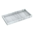 thumbnail image 4 of 100Fens Bathroom Counter Tray Vanity Tray Shatterproof Flexible Bathroom Tray Kitchen Sink Tray For Soap Bottles,Key Trinket Ring Tray, 4 of 9