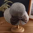 thumbnail image 3 of Delayuji Sun Hats For Women UV Protection Foldable Wide Brim Breathable Casual Bucket Hat Summer Travel Portable Foldable sun Hat Outdoor Daily beach hat, 3 of 3