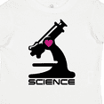 thumbnail image 4 of Inktastic Love Science Microscope and Heart Boys or Girls Toddler T-Shirt, 4 of 5