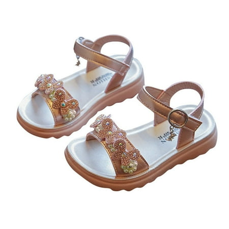 

Toddler Girls Sandals With Butterfly Decor