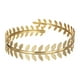 thumbnail image 1 of Swirl Leaf para El Ajustable para Niñas Brazalete Brazalete Brazalete , De Oro E dorada Yinane brazaletes de brazo de mujer, 1 of 6