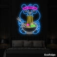 thumbnail image 3 of Craftnamesign Panda Eat Ramen Neon Sign, Ramen Japanese Restaurant Decor, 3 of 4