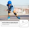 thumbnail image 3 of unbranded 1Ud Soporte Para Patines De Hielo En Acero Inoxidable Para Exhibición Y Almacenaje En Pared Plateado, 3 of 7