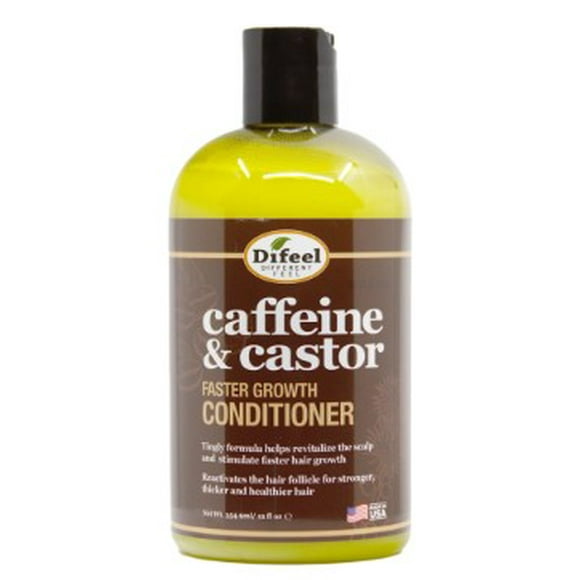 Difeel(Sunflower) Caffeine & Castor Faster Growth Conditioner (12oz)