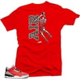 thumbnail image 2 of Shirt to Match Jordan 3 Red Cement 2020 Match Sneaker Tees, 100% Cotton Crew Neck T-Shirt with Short Sleeve, 2 of 7