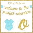 thumbnail image 6 of Our Greatest Adventure Baby Shower Decorations Welcome to the Greatest Adventure Banner Adventure Awaits Let the Adventure Begin Party Supplies, 6 of 6