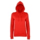 thumbnail image 1 of AWDis - Sudadera con capucha modelo College para mujer (Rojo intenso), 1 of 2