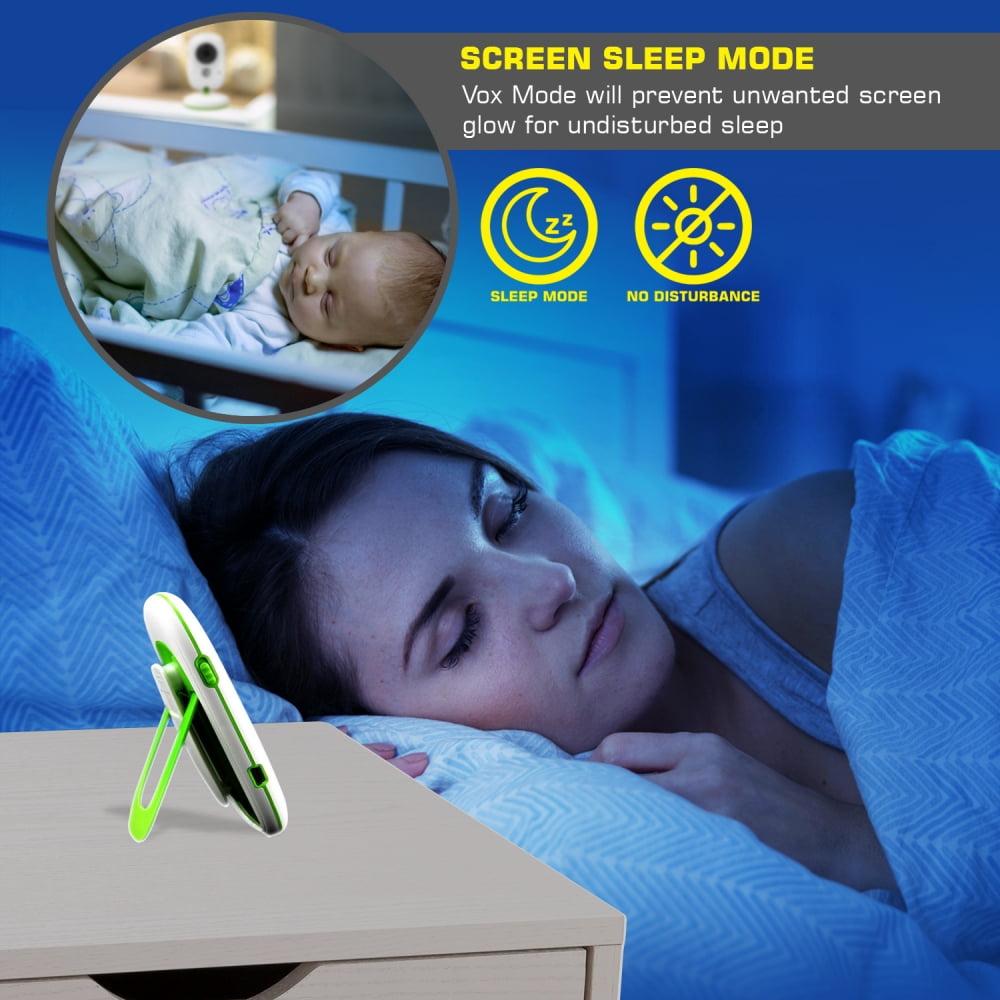 SereneLife SLBCAM10 - Wireless Baby Monitor System - Camera & Video Child Home Monitoring