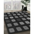 thumbnail image 2 of Ahgly Company Indoor Rectangle Patterned Midnight Gray Area Rugs, 8' x 12', 2 of 6
