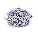 thumbnail image 3 of Golden Rabbit Enamelware - Cobalt Swirl Pattern - 4qt Dutch Oven, 3 of 4