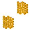 thumbnail image 1 of Bewildely Adhesivo de pared para el hogar de 24 piezas, decoración exquisita para habitaciones, adhesivo para superficie de espejo dorado 24 piezas 2Conjunto, 1 of 6