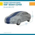 thumbnail image 3 of Duck Covers Double Defender Car Cover, Fits Sedans up to 19 ft. L Fits select: 2006-2017 CHEVROLET IMPALA, 2012-2017 DODGE CHARGER, 3 of 10