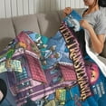 thumbnail image 3 of Hotel Transilvania anti-pilling, suave, ligera, esponjosa y acogedora de lujo para hogar y cocina – Perfecta para niños y adultos,200X150cm, 3 of 6