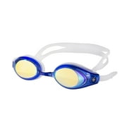 IST G39 Adult Swim Goggles with Anti-UV Polycarbonate Mirrored Lens (Clear Blue)