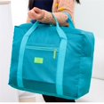 thumbnail image 4 of Bolsa de viaje plegable multifunción portátil, bolsa impermeable de nailon, equipaje de mano de gran capacidad, bolsas de viaje de negocios, 4 of 4